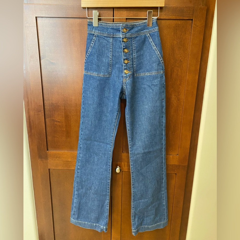 Sezane Flare Jeans